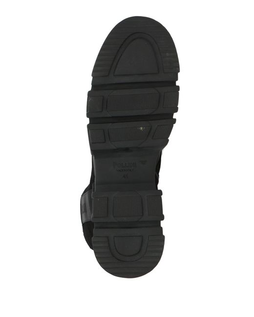 Pollini Black Ankle Boots