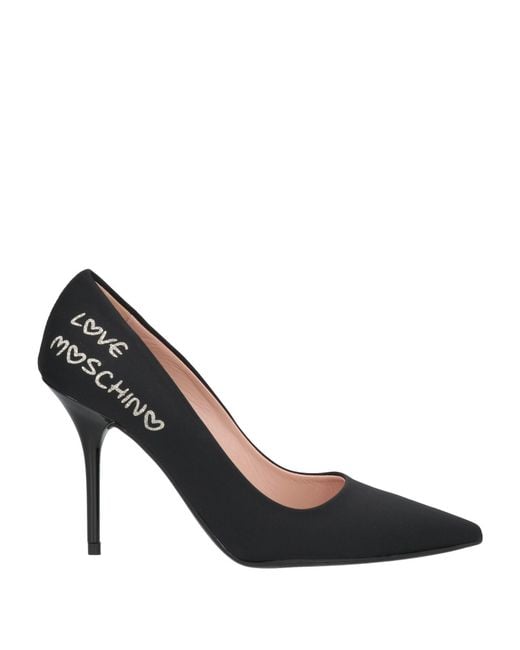 Love Moschino Black Pumps