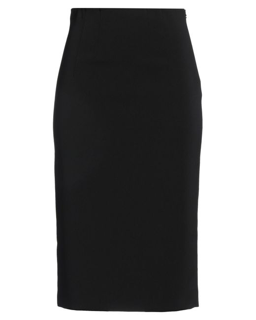 Patrizia Pepe Black Midi-Rock