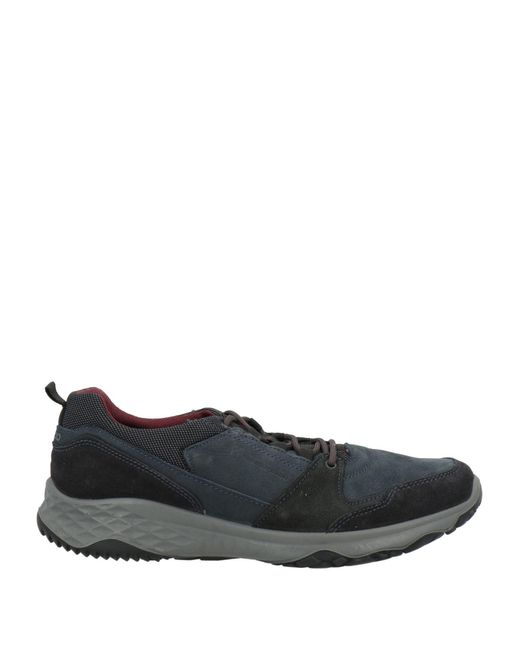 Igi&co Black Midnight Sneakers Leather, Textile Fibers for men