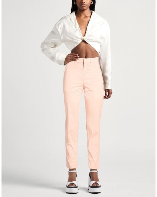 Haikure Pink Pants Cotton, Elastane