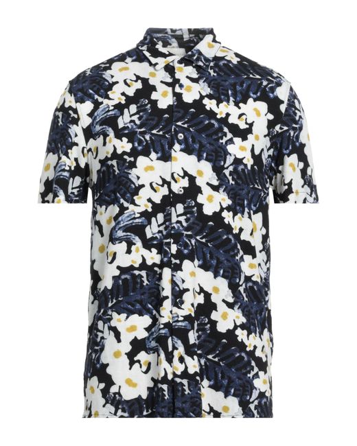 Majestic Filatures Blue Shirt for men