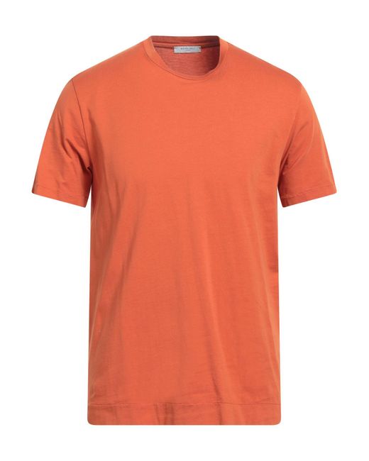 Boglioli Orange T-shirt for men