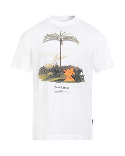 T-shirt Palm Angels pour homme en coloris White