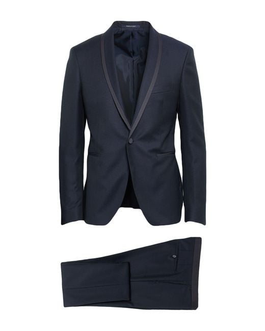 Tagliatore Blue Midnight Suit Super 110S Wool for men