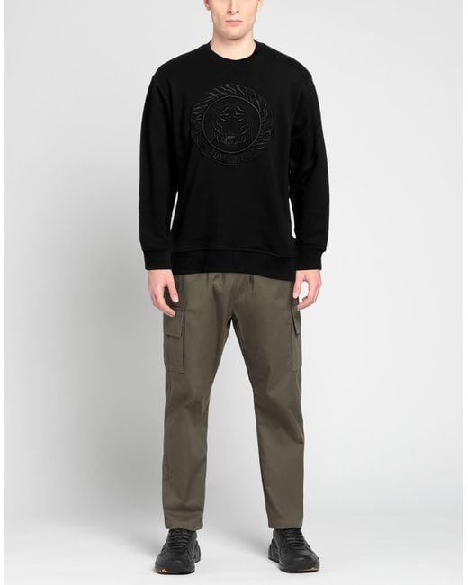 Just Cavalli Black Sweatshirt for men