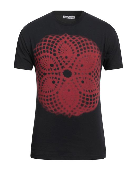 Acne Red T-shirt for men