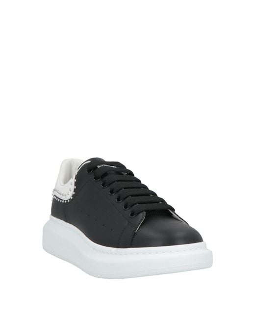 McQueen Black Trainers for men