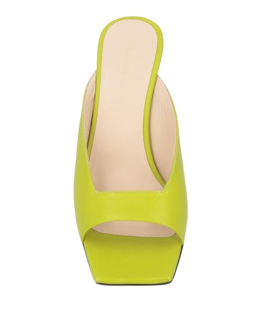 Wandler Yellow Sandals