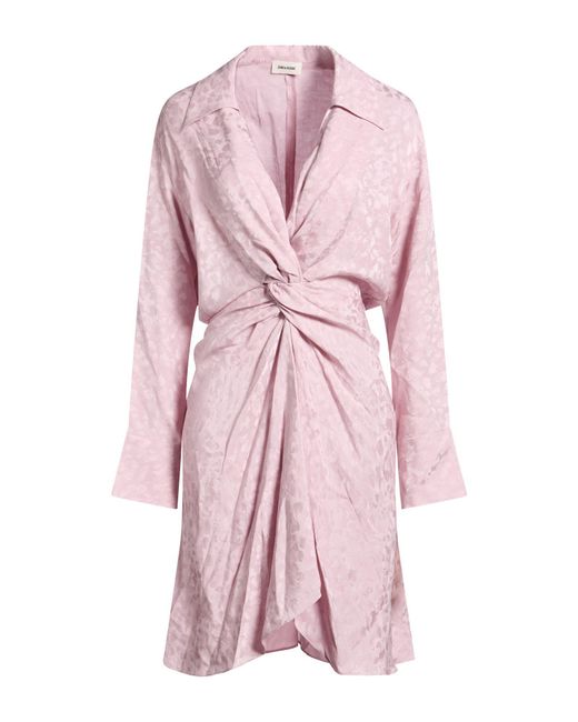 Zadig & Voltaire Pink Mini Dresses