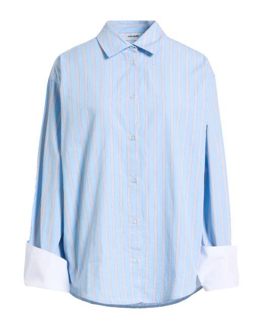 Oval Square Blue Hemd
