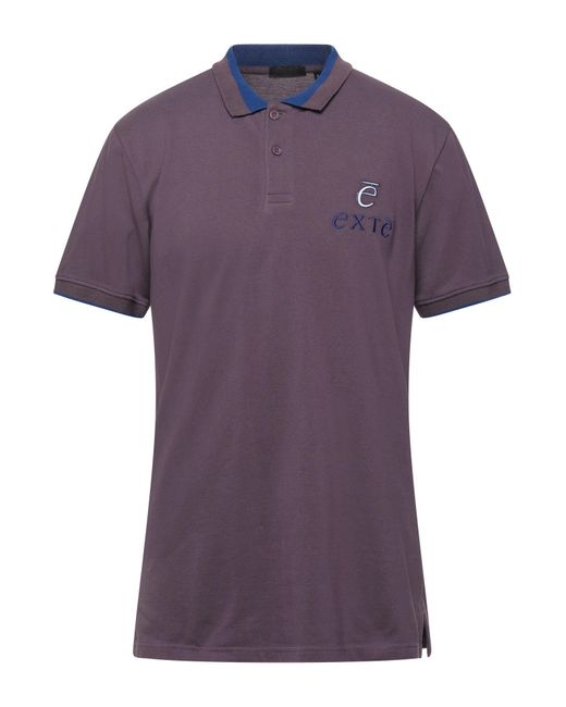 Exte Purple Polo Shirt for men