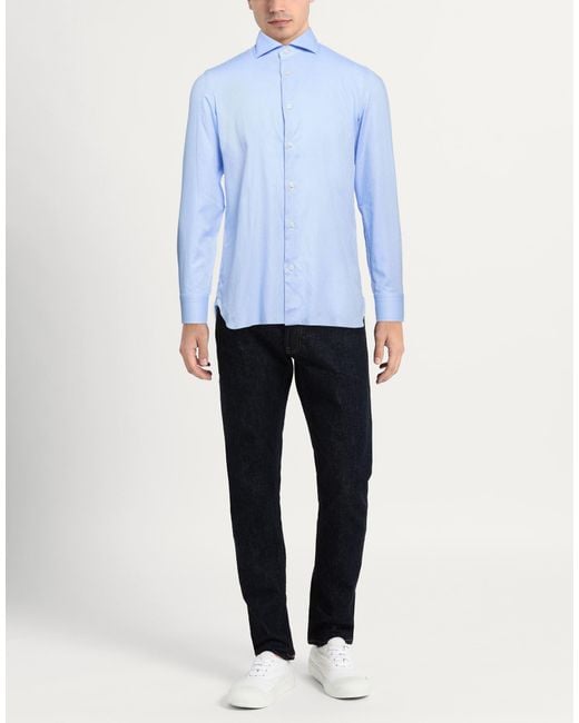 Giampaolo Blue Shirt for men