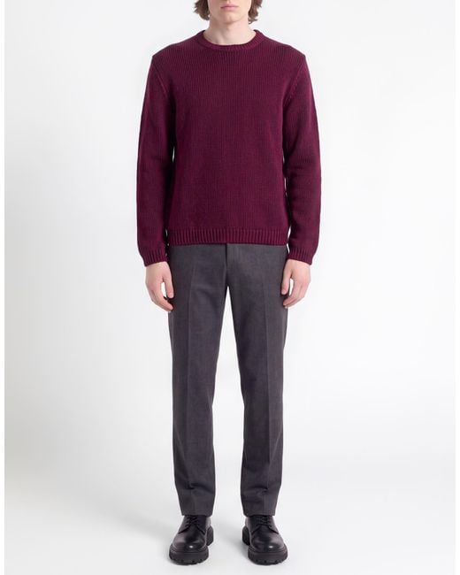 Massimo Alba Red Sweater Wool for men