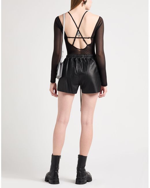Rick Owens Black Shorts & Bermudashorts