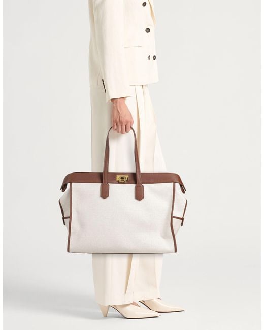 Eleventy Natural Handbag Pvc