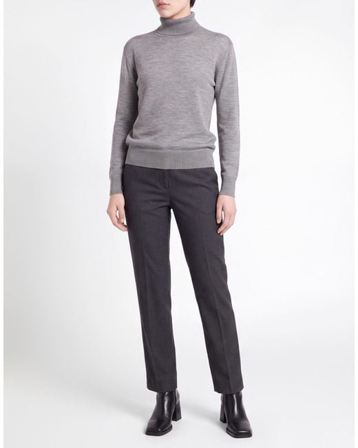 Carla G Gray Turtleneck Merino Wool
