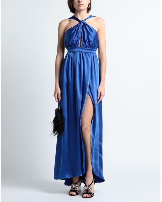 Pinko Blue Maxi Dress