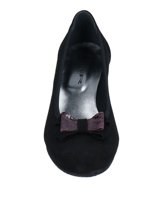 DONNA|R Black R Pumps Leather