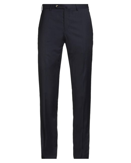 PT Torino Blue Pants Virgin Wool for men