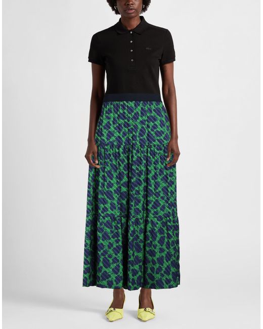 Jupe longue High en coloris Green