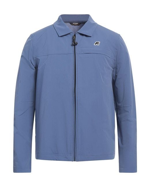 K-Way Blue Jacket for men