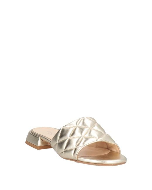 Baldinini Natural Sandals Leather