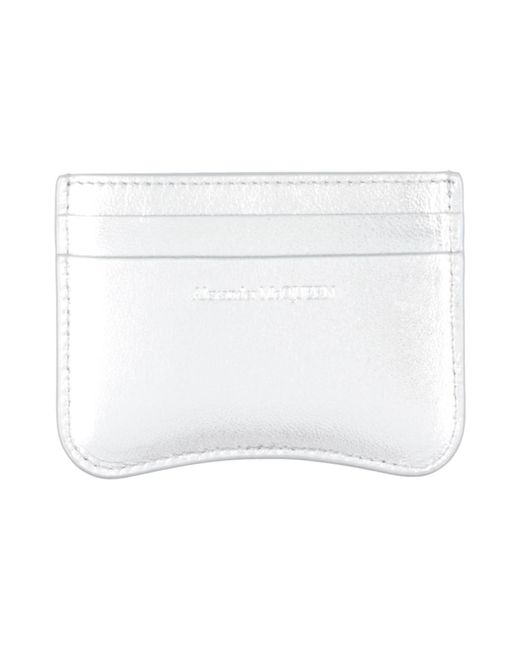 McQueen White Cardholder