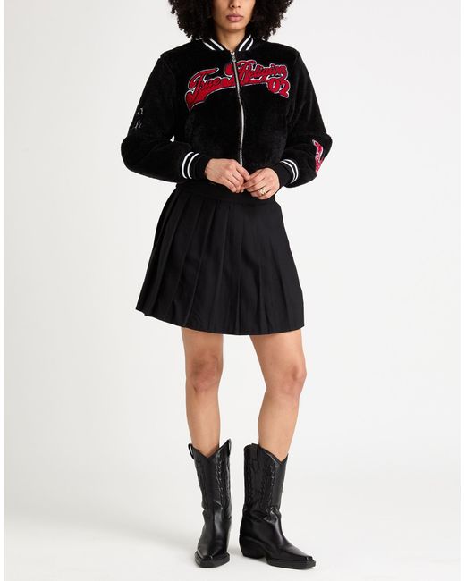 True Religion Black Shearling & Teddy