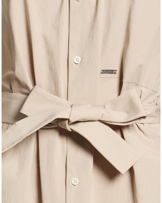 DSquared² Natural Mini Dress Cotton, Elastane