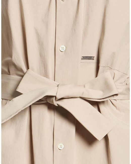 DSquared² Natural Mini Dress Cotton, Elastane