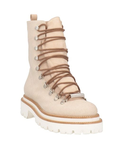 Peserico Natural Ankle Boots
