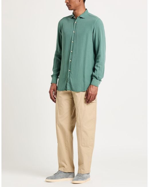 Boglioli Green Shirt for men