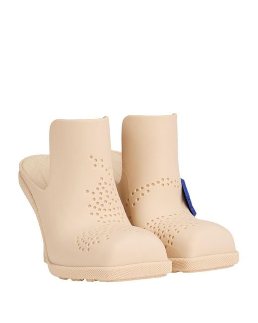 Burberry Natural Mules & Clogs