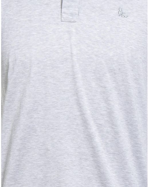 Gran Sasso White Polo Shirt Cotton for men