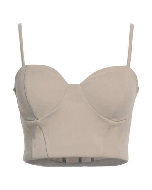 Toy G. Gray Top Polyester, Elastane