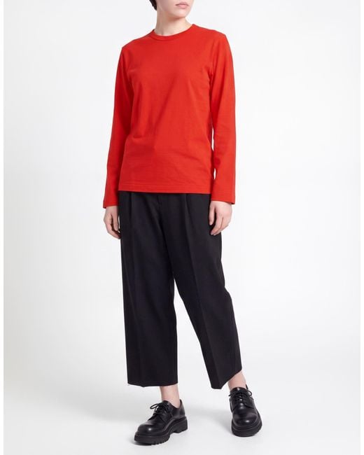Comme des Garçons Red T-Shirt Cotton