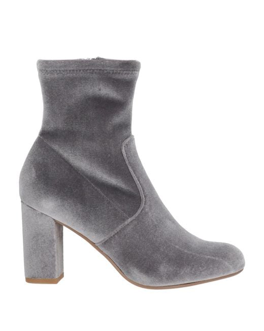 Steve Madden Gray Ankle Boots