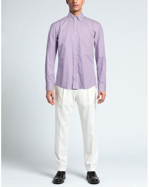 Mirto Purple Shirt for men