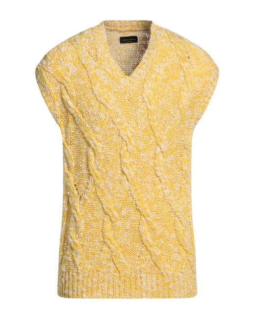 Roberto Collina Yellow Jumper for men
