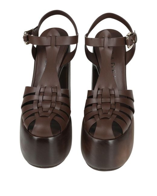 Casadei Brown Mules & Clogs