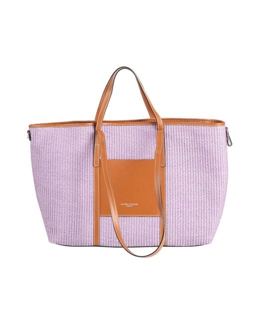 Gianni Chiarini Pink Handbag Textile Fibers