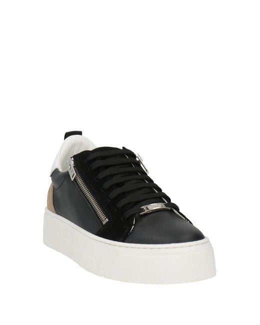 Antony Morato Black Sneakers Leather for men