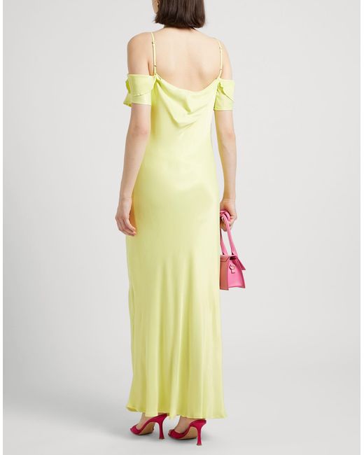 EMMA & GAIA Yellow Maxi-Kleid