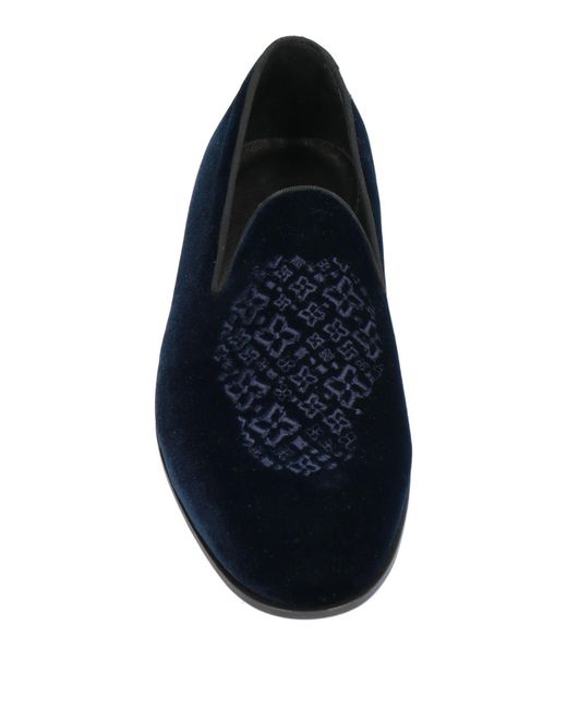 Tagliatore Blue Loafers for men