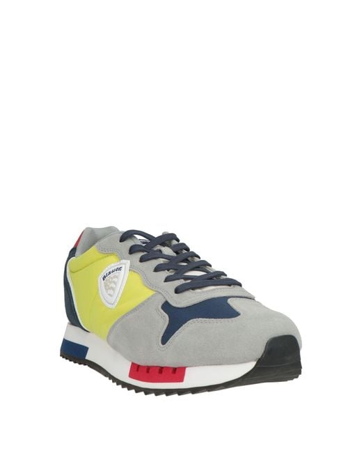 Blauer Sneakers in Gray für Herren