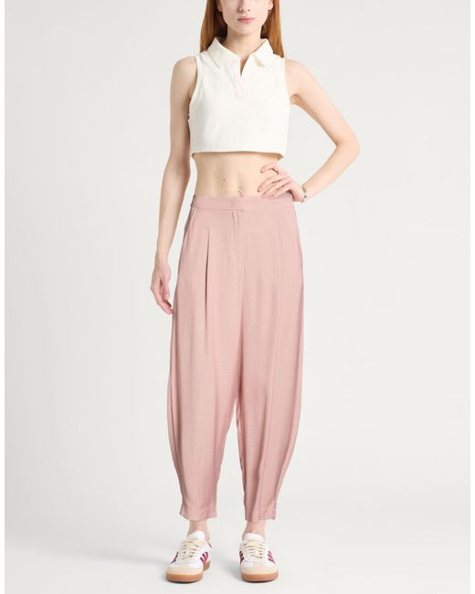 Carla G Pink Pants Viscose