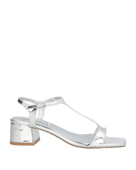 Steve Madden White Sandals