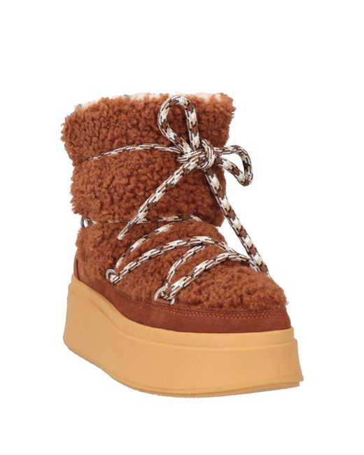 Ash Brown Stiefelette