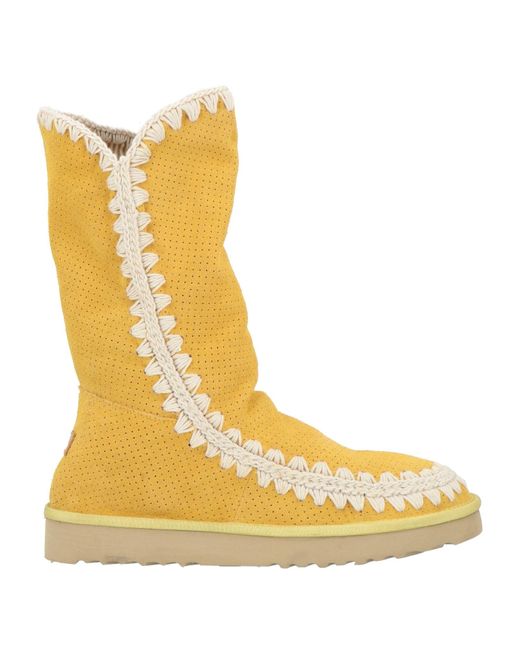 Mou Yellow Boot